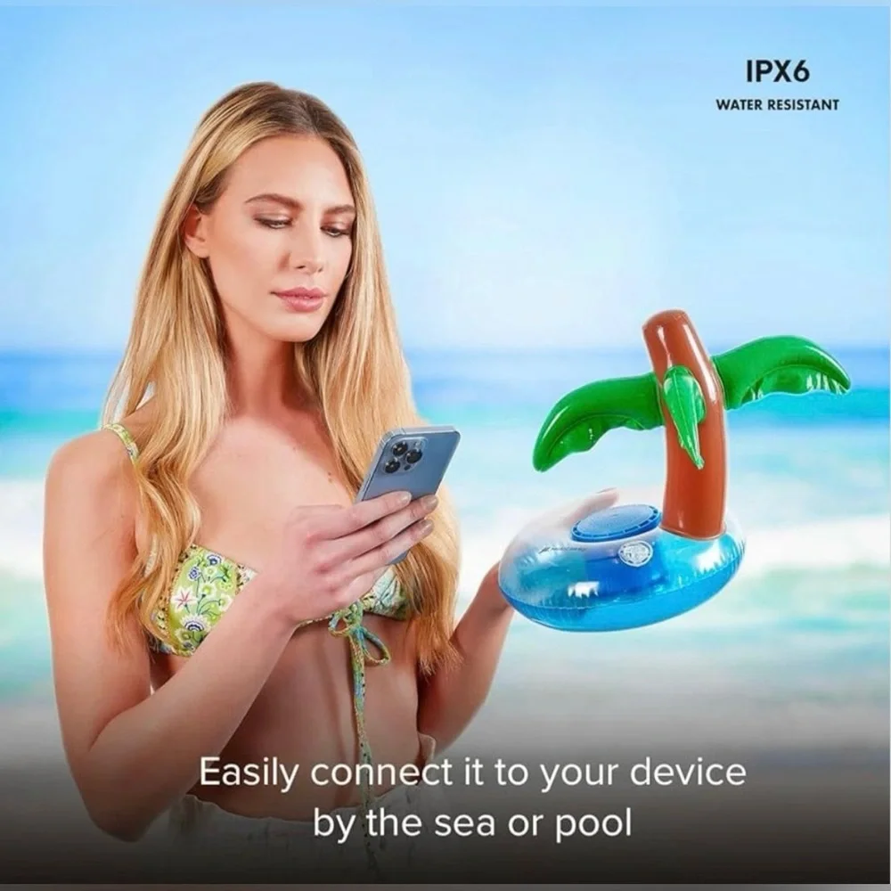 Waterproof floating speaker